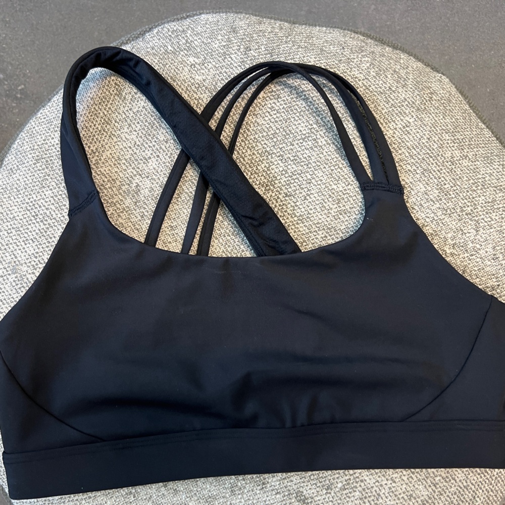 Black Athleta Train Free Bra